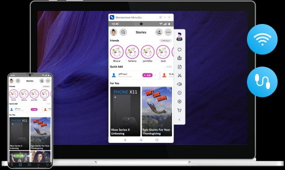 Wondershare MirrorGo Crackeado 8.5.0 Com Keygen Baixar 2025