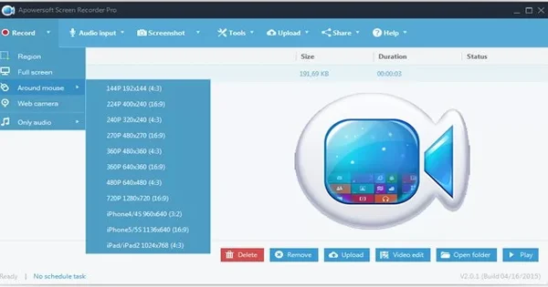 Apowersoft Screen Recorder Pro Crackeado v6.34.2