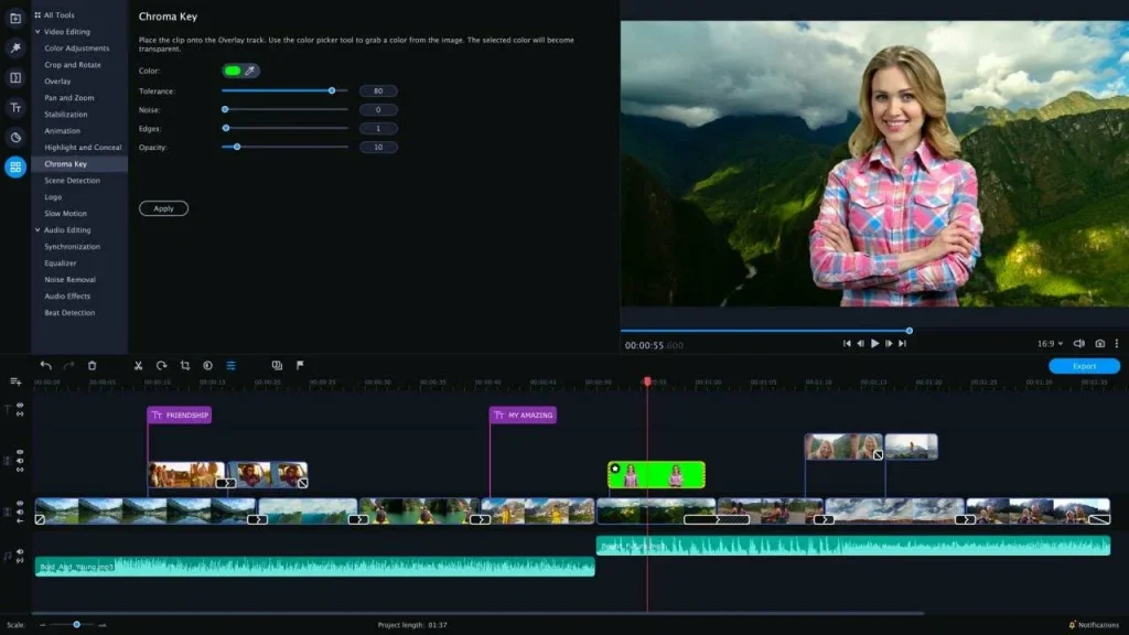 Baixar Movavi Video Editor