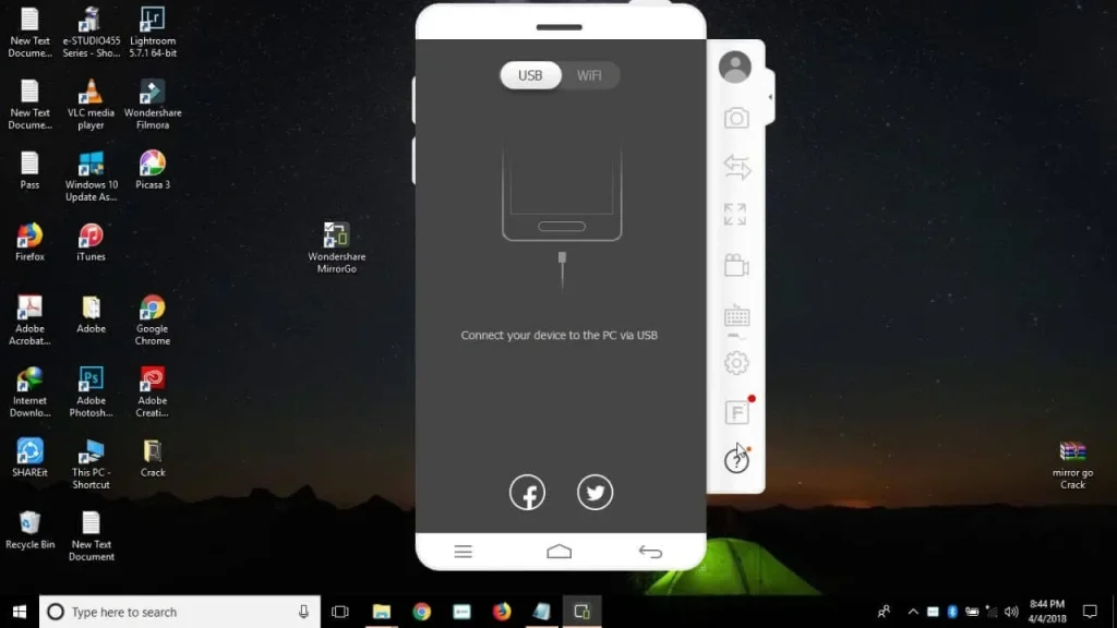 Download Wondershare MirrorGo Crackeado