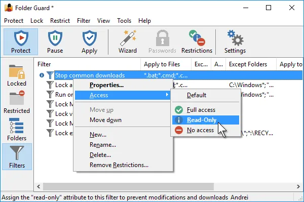 Folder Guard Free