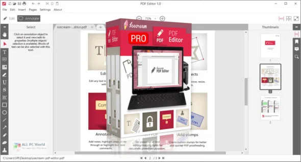 Icecream PDF Editor Pro Full