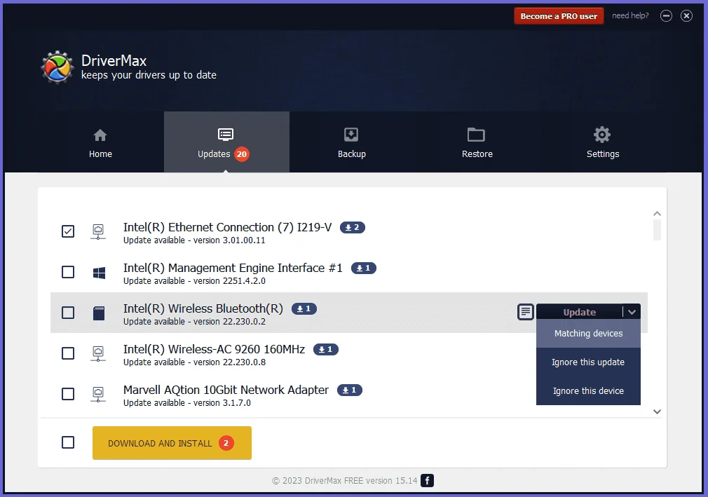 Torrent DriverMax Pro