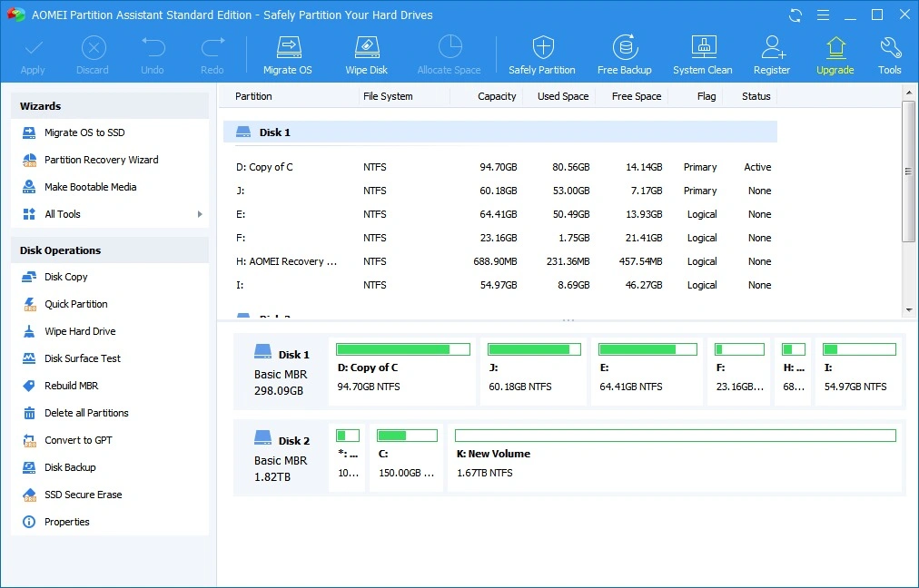 AOMEI Partition Assistant Crackeado