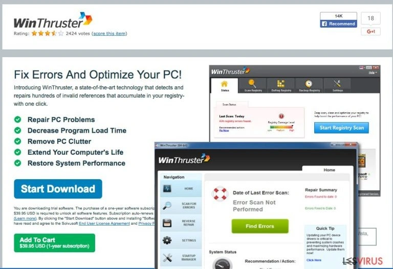 WinThruster Crackeado