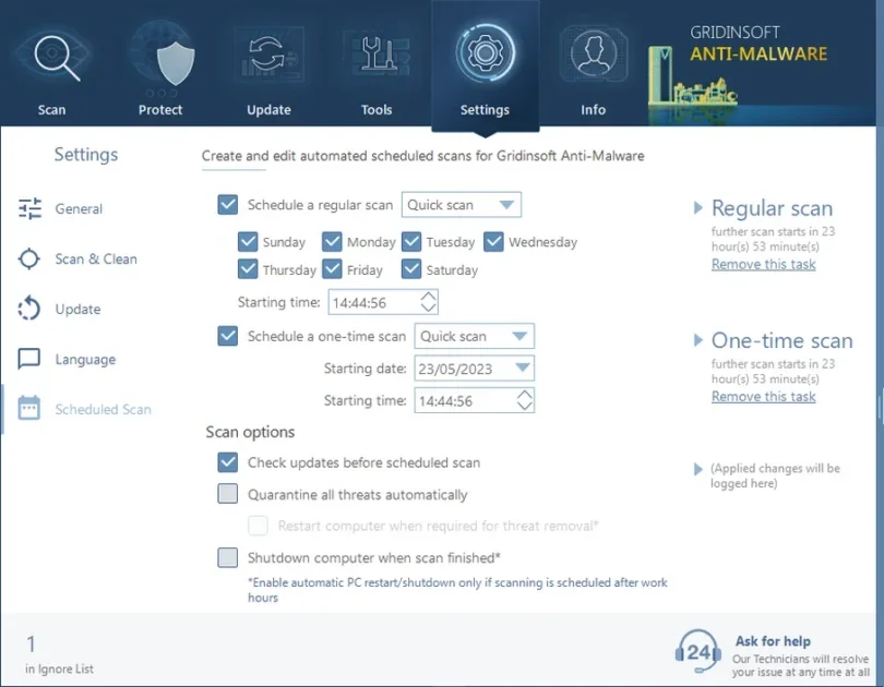 Anti Malware Gridinsoft