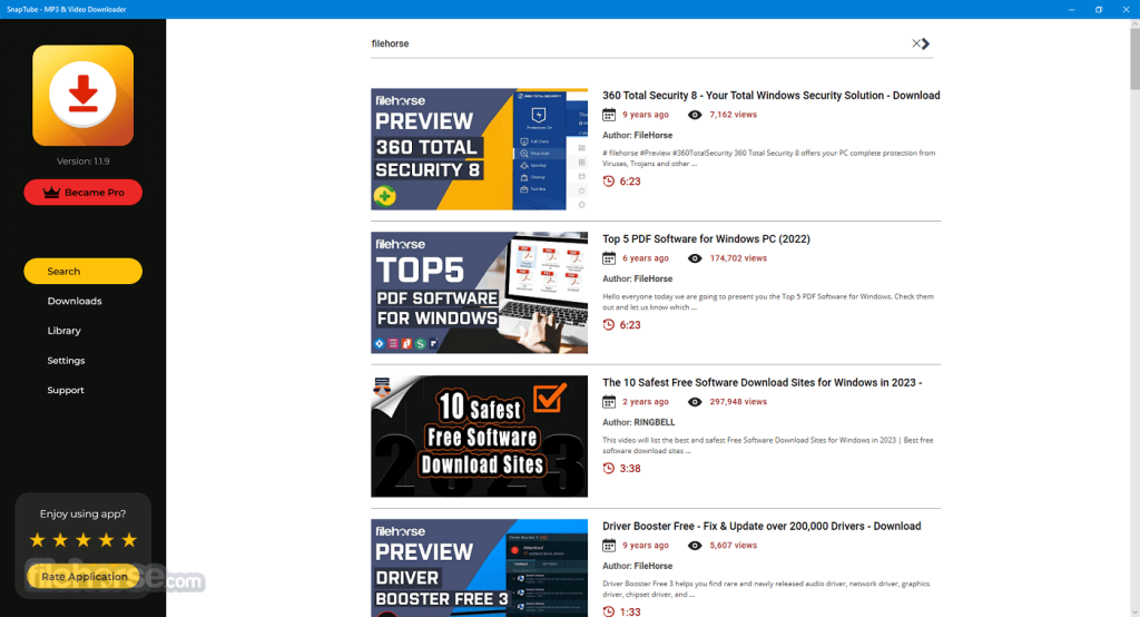 baixar snaptube para notebook
