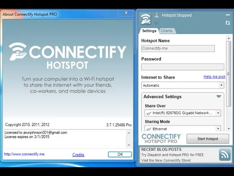 Connectify Hotspot