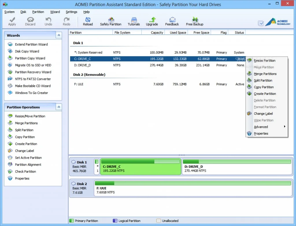 AOMEI Partition Assistant Download​