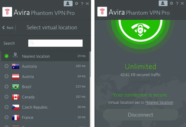 Avira Phantom VPN Pro Latest Version