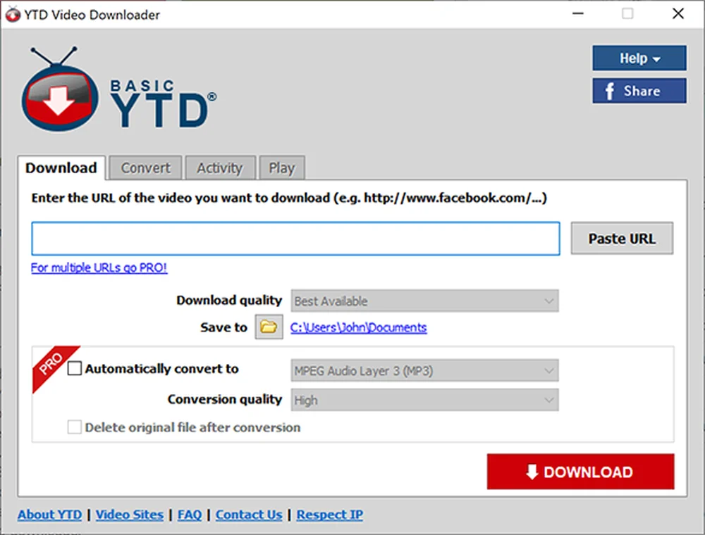 Free Download YTD Video Downloader Pro With Crack