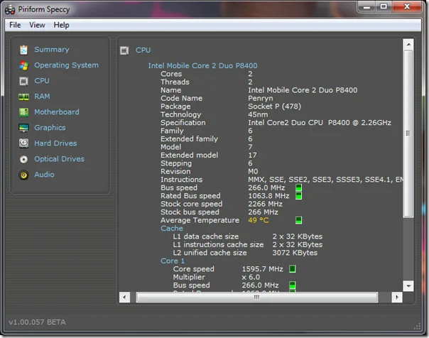 Speccy Software