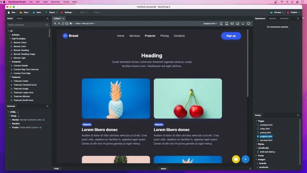 Bootstrap Studio Crackeado v8.0.1